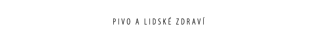 pivo a lidsk zdrav 
