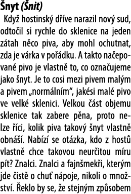  nyt ( nit) Kdy hostinsk  d  ve narazil nov  sud, odto il si rychle do sklenice na jeden z tah n co piva, aby mohl o...