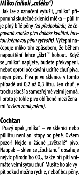 Ml ko (nikoli „ml ko“) Jak lze z ozna en vytu it, „ml ko“ p ipom n  skute n  sklenici ml ka – p llitr je pln  b l  p...