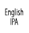 English IPA