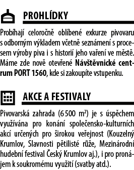 ￼PROHL DKY Prob haj celoro n  obl ben  exkurze pivovaru s odborn m v kladem v etn  sezn men  s procesem v roby piva ...
