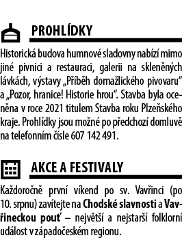  ￼Prohl dky Historick budova humnov  sladovny nab z  mimo jin  pivnici a restauraci, galerii na sklen n ch l vk ch, ...