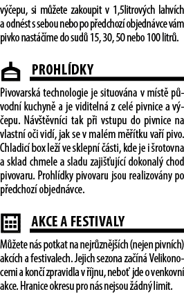 v epu, si m  ete zakoupit v 1,5litrov ch lahv ch a odn st s sebou nebo po p edchoz  objedn vce v m pivko nast   me d...