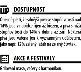 ￼Dostupnost Obecn plat ,  e siln j   piva se stup ovitost  nad 14% jsou v nab dce   jen a  b ezen, a piva s ni    st...