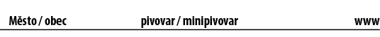  M sto / obec pivovar / minipivovar www