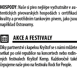 HOSPODY: Na e si pivo nejl pe vychutn te v autentick ch pivovarsk ch hospod ch s certifikac kvality a prvot  dn m ta...