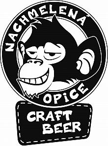 Nachmelená opice logo